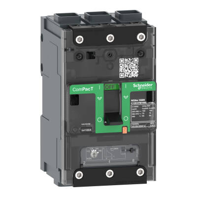 circuit breaker ComPacT NSXm F (36 kA at 415 VAC), 3P 3d, 40 A rating TMD trip unit, EverLink connectors - 1