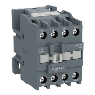 EasyPact TVS contactor 3P(3 NO) - AC-3 - <= 440 V 38A - 415 V AC coil - 1