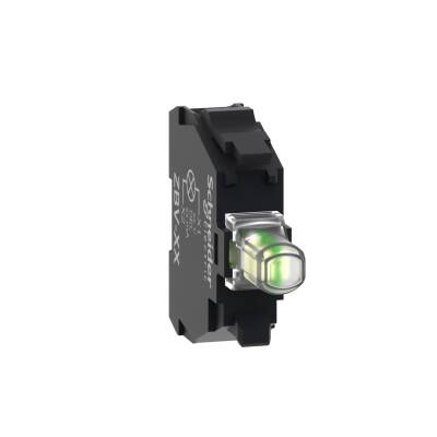 Harmony XB4, Light block for head Ø22, white, integral LED, 110...120 V AC - 1