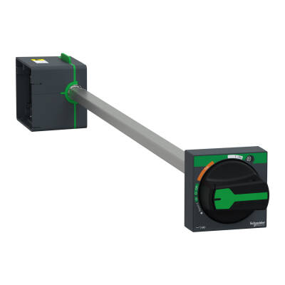side rotary handle, ComPacT NSXm, black handle, shaft length 45 to 480 mm, IP54 - 1