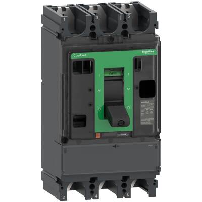 Switch disconnector ComPacT NSX400NA, 3 poles, 400A, AC22A, AC23A - 1