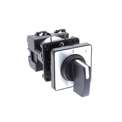 Harmony K1, K2, Cam switch, 1 pole, with off position, 45° switching angle, 20 A, multi-fixing - 1