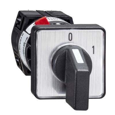 Harmony K1, K2, Cam switch, 2 poles, with off position, 60° switching angle, 10 A, for Ø 16 or 22 mm - 1