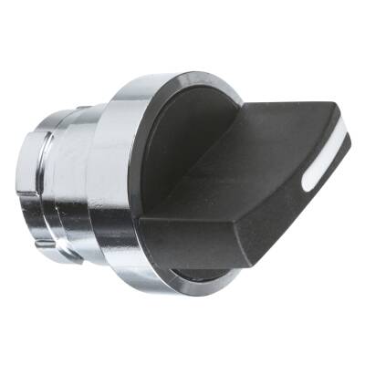 Harmony K1, K2, Operating head with bezel Ø 28.5 mm, metal, black handle - 1
