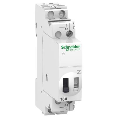 impulse relay iTL - 1P - 1NO - 16A - coil 24 VDC - 48 VAC 50/60Hz - 1