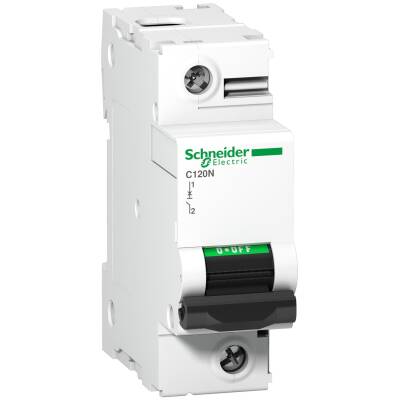 Miniature circuit-breaker, Acti9 C120N, 1P, 80 A, C curve, 10 kA (IEC 60947-2) - 1