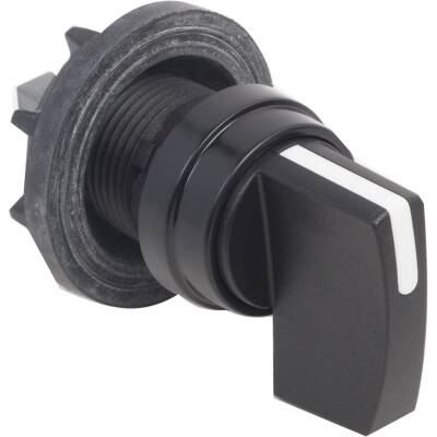 operating head for cam switch - Ø 29 mm - black handle - 1