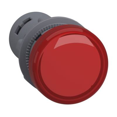 Pilot light, plastic, red, Ø 22 mm, with integral LED, 24 V AC/DC - 1