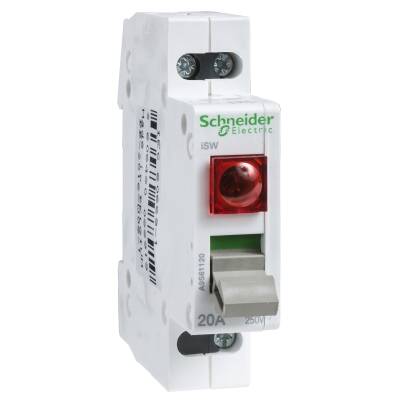 switch Acti9 iSW with indicator - 2 poles - 32 A - 250V - 1