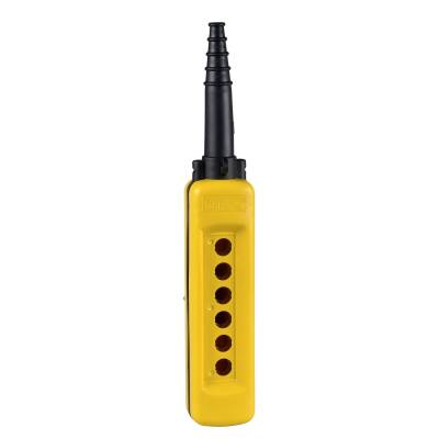 XACA06 - Empty pendant control station XAC-A - 6 vertical openings - 1